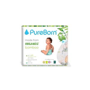 Pure Born Organic Diaper Size 4 7-12kg 24 pcs