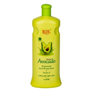 RDL Avocado Extract Moisturizing Hand & Body Lotion 600 ml