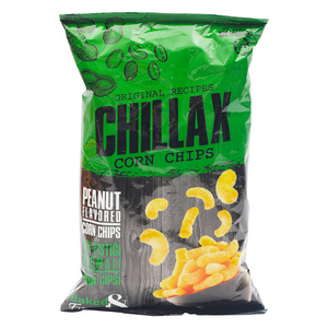 Chillax Peanut Flavored Corn Chips 60 g