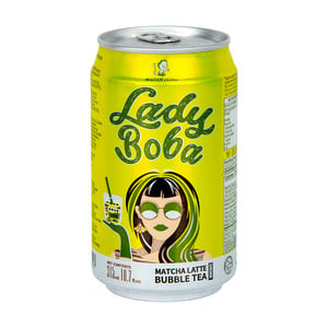 Madam Hong Lady Boba Matcha Latte Bubble Tea 315 ml