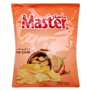 Master Hot Chili Potato Chips 45 g