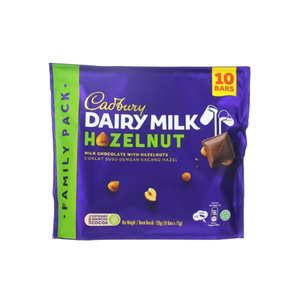 Cadbury Milk Chocolate With Hazelnut Doybag 12gx10's