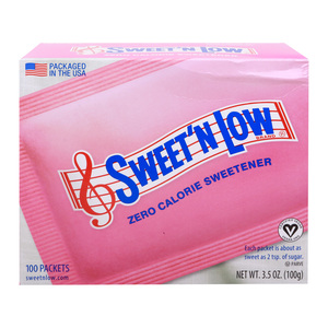 Sweet'N Low Zero Calorie Sweetener 100 pcs