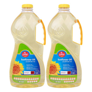 Al Balad Sunflower Oil, 2 x 1.8 litre