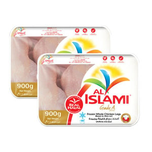 اشتري قم بشراء الإسلامي أفخاذ دجاج كاملة مجمدة 900 جم * 2 قطعة Online at Best Price من الموقع - من لولو هايبر ماركت Chicken Portions في الامارات
