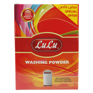 LuLu Top Loading Washing Powder Value Pack 2 x 4 kg