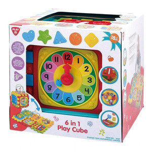 PlayGo 6 in 1 Play Cube, Multicolor, 2149
