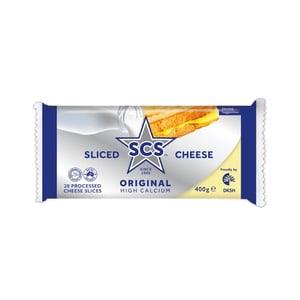 Scs Sliced Cheese Original 400g