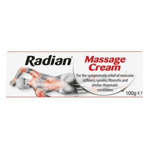 Buy Radian Massage Cream 100 g Online at Best Price | Rubs & Balms | Lulu Kuwait in Kuwait