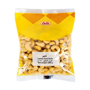 LuLu Cashew Nuts W320, 250 g