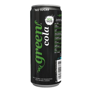 Green Cola Can 330 ml