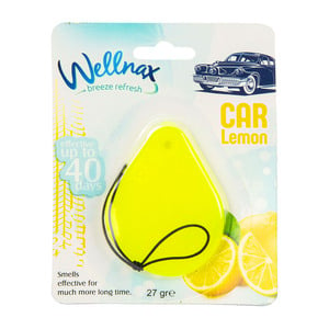 Wellnax Lemon Car Freshener Drop 27 g