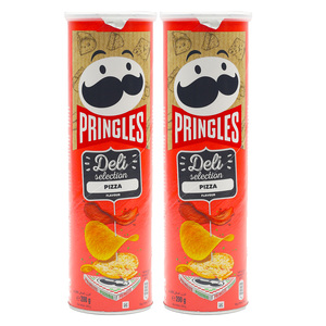 Pringles Deli Pizza Flavour Chips Value Pack 2 x 200 g
