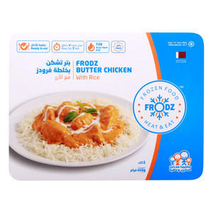 Frodz Butter Chicken With Rice, 450 g