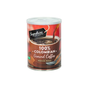 Signature Select 100% Colombian Medium Roast Ground Coffee 292 g