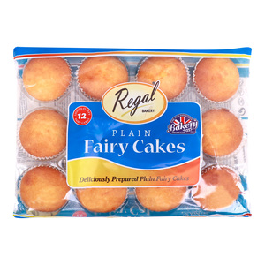 Regal Bakery Plain Fairy Cakes, 12 pcs, 280 g
