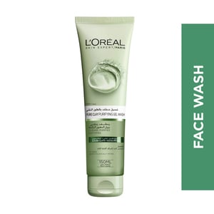 L'Oreal Paris Skin Care Pure Clay Cleanser Green Purifies & Matifies 150 ml