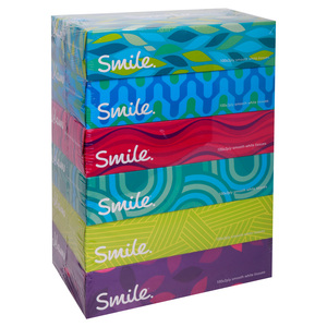 Smile Facial Tissue 2 ply 6 x 100 pcs