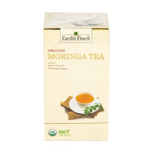 Buy Earths Finest Organic Moringa Tea 25 Teabags Online at Best Price | Speciality Tea | Lulu Kuwait in Kuwait