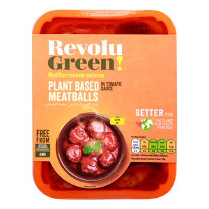 Revolu Green Plant Based Meat Balls in Tomato Sauce 270 g
