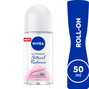 Buy Nivea Antiperspirant Roll-on Natural Radiance 50 ml Online at Best Price | Roll - Ons | Lulu Kuwait in Kuwait