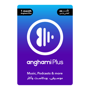 Anghami E-Gift Card, 1 Month Subscription