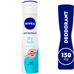 Buy Nivea Antiperspirant Spray for Women Dry Fresh 150 ml Online at Best Price | Female & Unisex Deo | Lulu Egypt in Kuwait