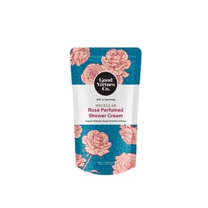 Good Ventues Co Shower Cream Micellar Rose Perfumed Refill 550ml