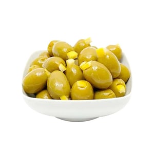 Turkish Green Olives With Lemon