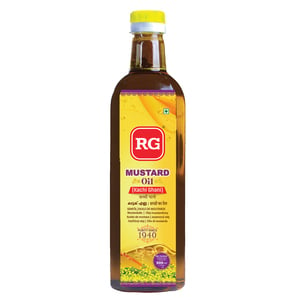 اشتري RG Mustard Oil 500 ml Online at Best Price | Other Cooking Oil | Lulu UAE في الامارات