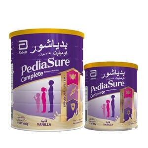 Pediasure Triplesure Complete Balanced Nutrition Vanilla Flavour From 1-10 Years 1.6 kg + 400 g