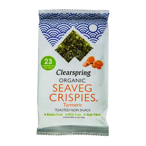 Clearspring Organic Seaveg Crispies Turmeric 4 g