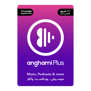 Anghami E-Gift Card, 12 Months Subscription