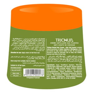 Buy Trichup Herbal Hair Cream Hair Fall Control 200 ml Online at Best Price | Hair Creams | Lulu KSA in Saudi Arabia