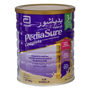 Pediasure Complete Balanced Nutrition Vanilla Flavour From 3+ Years 1.6 kg