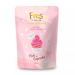 Fresh & Natural Body Wash Pink Cupcake 400ml