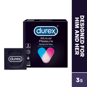 Durex Mutual Pleasure Condoms 3 pcs