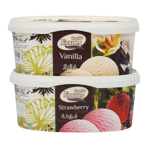 Fabion Ice Cream Assorted 2 x 2 Litres