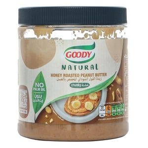 Goody Natural Honey Roasted Peanut Butter Chunky 453 g