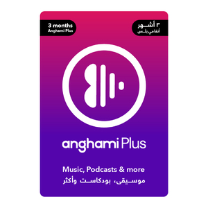 Anghami E-Gift Card, 3 Months Subscription