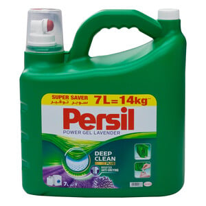 Persil Power Gel Lavender Laundry Detergent 7 Litres