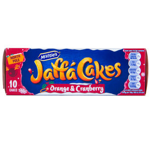 Mcvities Orange & Cranberry Jaffa Cakes 10 pcs