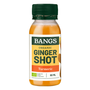 Buy Bangs Organic Ginger Shot Turmeric 60 ml Online at Best Price | Bottled Fruit Juice | Lulu UAE in UAE