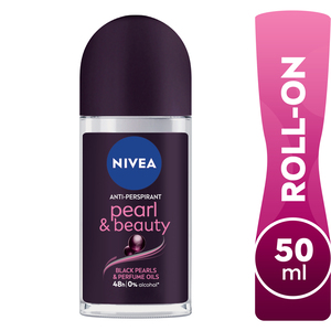Nivea Antiperspirant Roll-on for Women Pearl & Beauty Black 50 ml