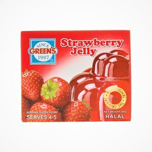 Greens Jelly Strawberry 80g