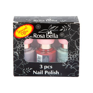 Rosa Bella Nail Polish RB-002 3 pcs