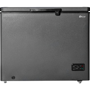 Oscar Single Door Chest Freezer, 220 L Net Capacity, Black Stone, OCF220L-BS