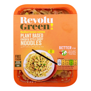 Revolu Green Plant Based Chicken Style Curry Noodles 270 g