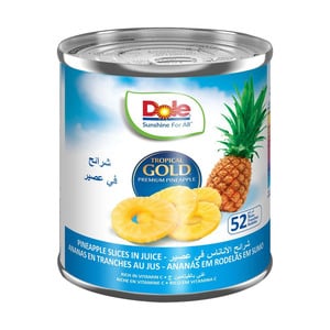 Dole Tropical Gold Pineapple Slices In Juice Value Pack 3.33 kg