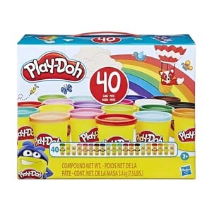 Playdoh - Modelling Clay Pack of 40 Pieces Pack E9413